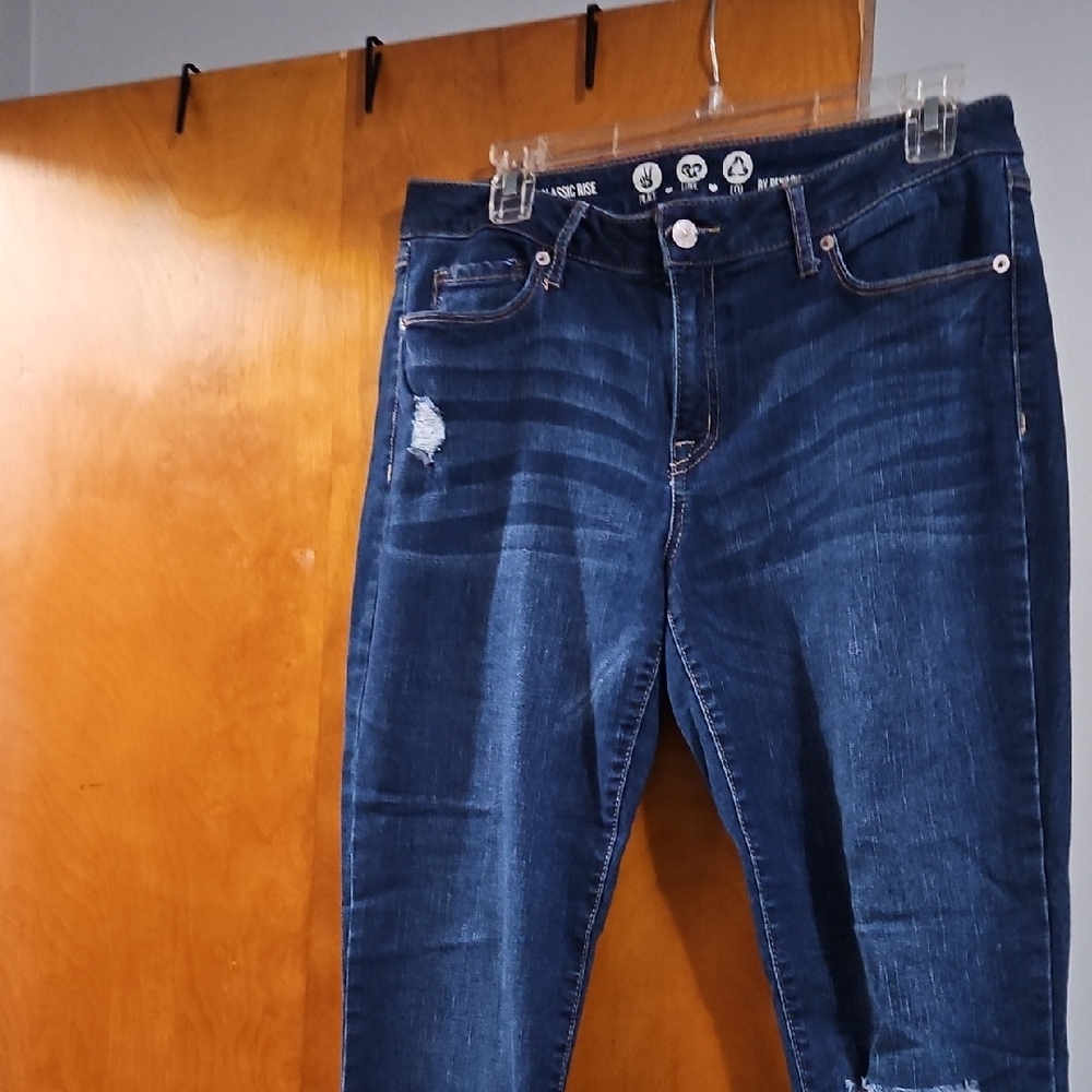 BONGO High Rise Dark Blue Jeans